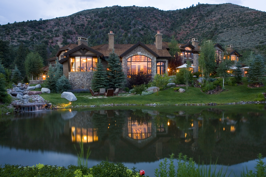 Colorado Dream Homes Luxury mountain getaway in Woody Creek can be